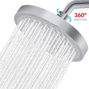 Shower Head High Pressure Rain Adjustable Stainless Steel