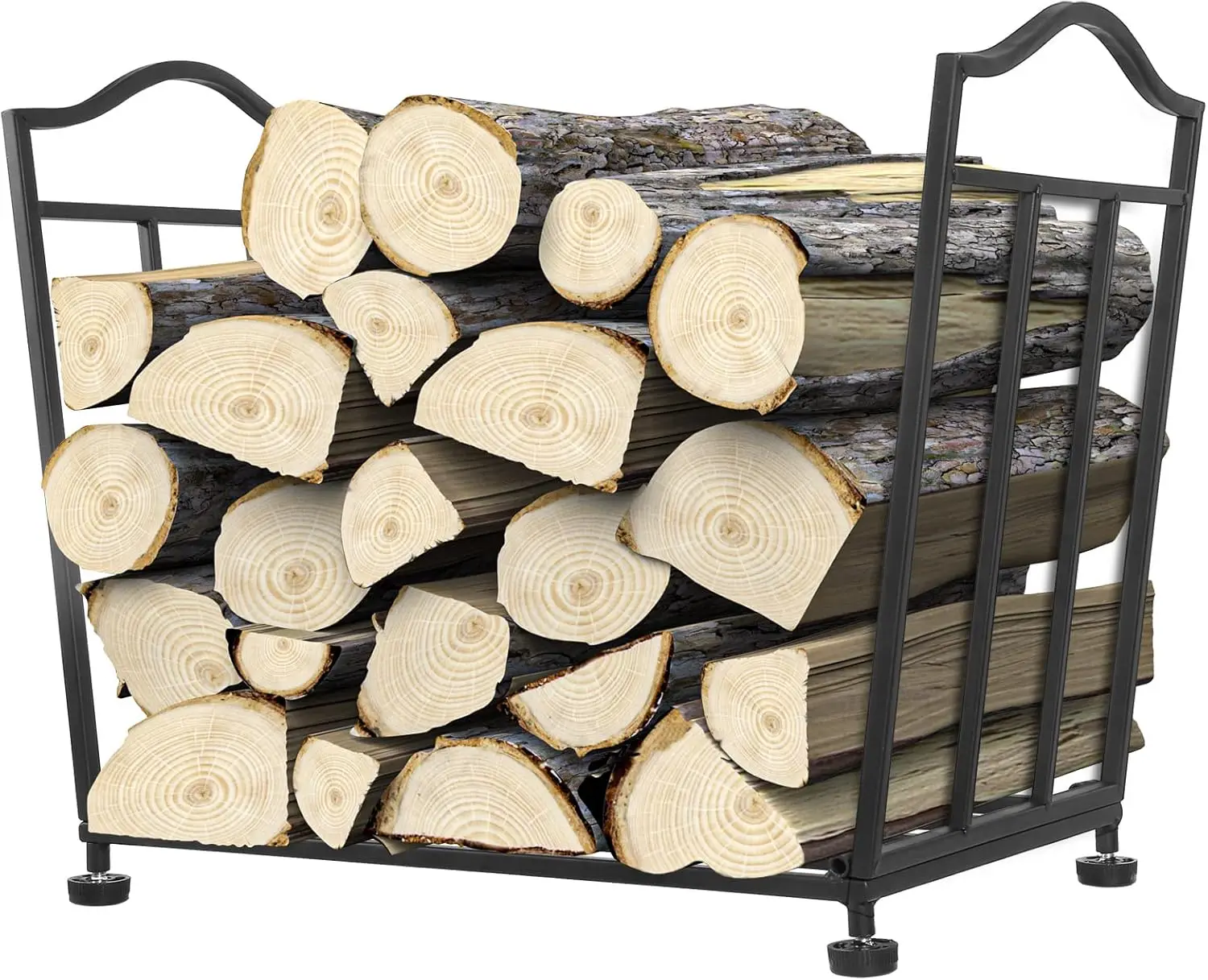 Firewood Rack, Foldable Firewood Holder - Image 1
